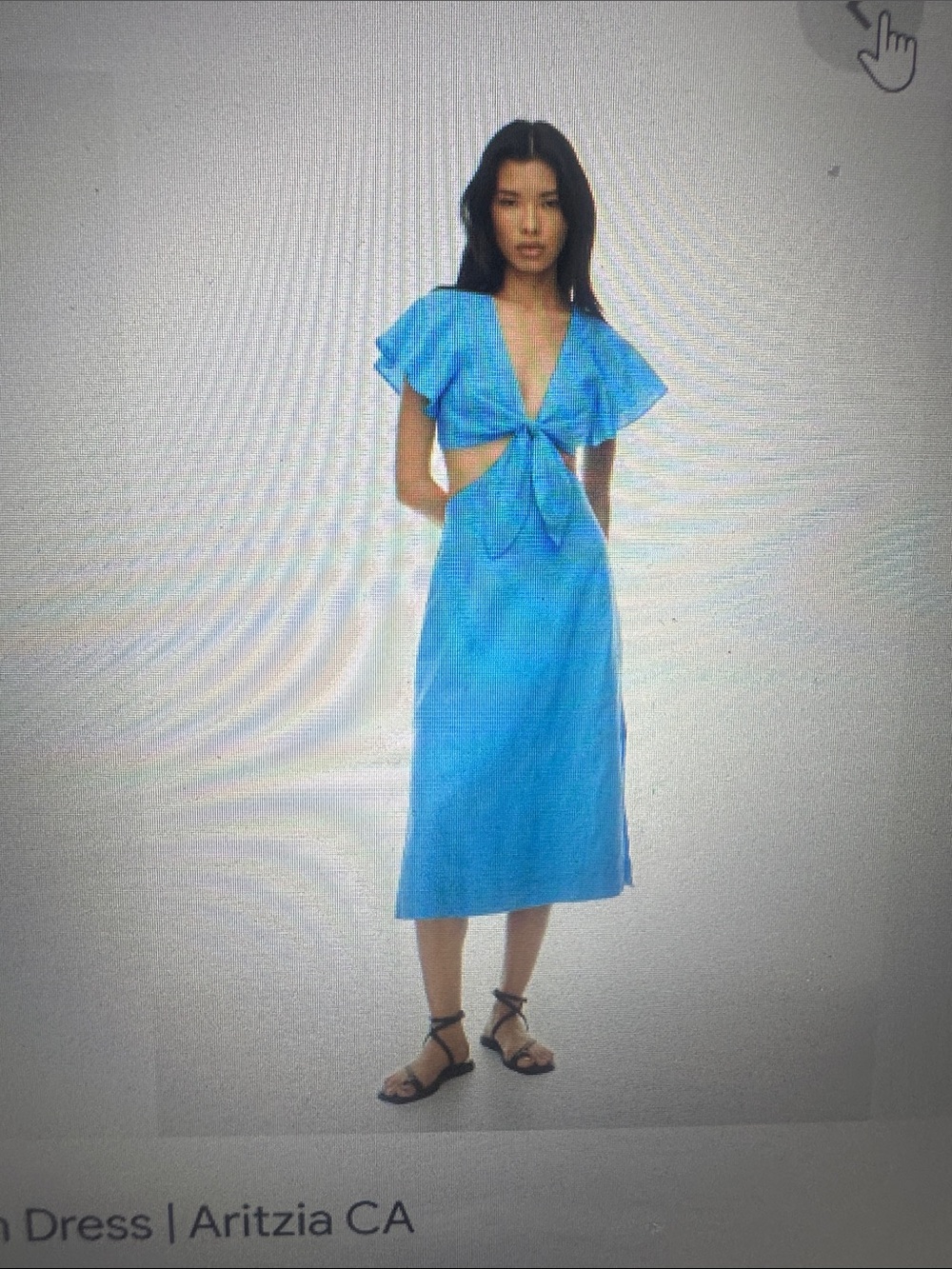 Aritzia Blue Dress